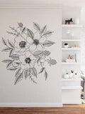 Anemone & Blackberry Wall Decals