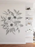 Anemone & Blackberry Wall Decals