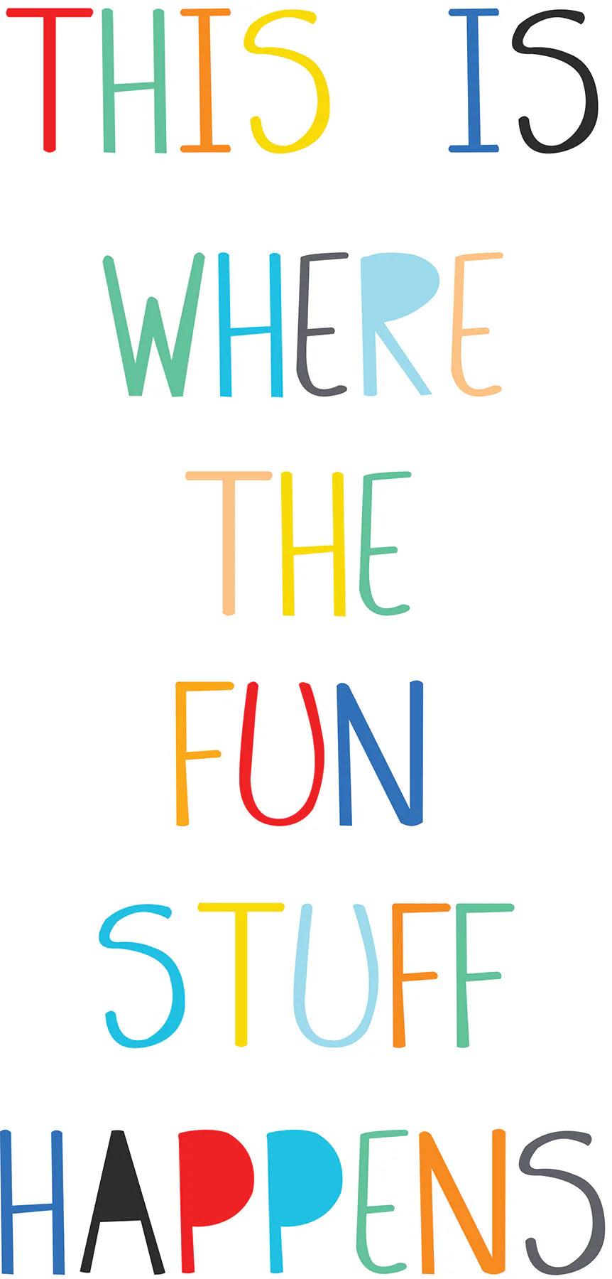 Fun Stuff Wall Decals