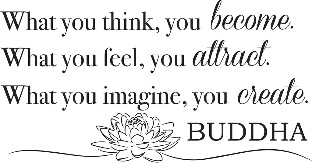 Become What You Think Wall Decals
