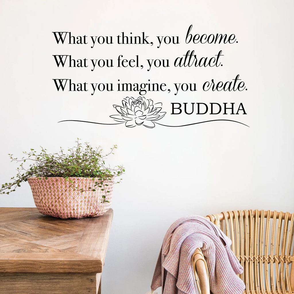 Become What You Think Wall Decals