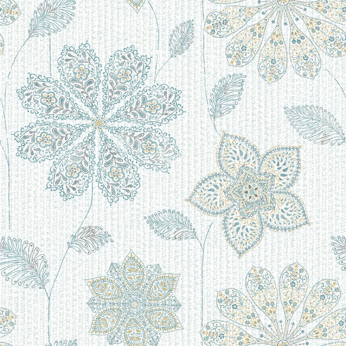 Gypsy Floral Peel And Stick Wallpaper