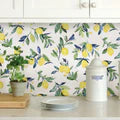 Lemon Drop Peel and Stick Wallpaper